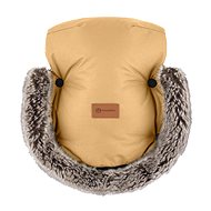 PETITE&MARS Furry Elegant Caramel - Pushchair Gloves
