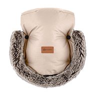 PETITE&MARS Furry Rose Petal - Pushchair Gloves