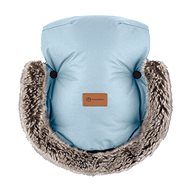 PETITE&MARS Furry Sky Whisper - Pushchair Gloves