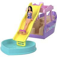 Barbie Mini BarbieLand dopravní prostředky - Loď snů a panenka - Game Set