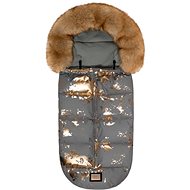 Bjällra of Sweden Fusak malý Steel Golden - Stroller Footmuff