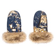 Bjällra of Sweden Rukavice Midnight Golden - Pushchair Gloves