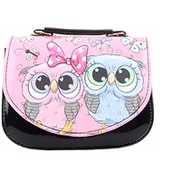 Lamps Handbag black with owl - Kids' Handbag