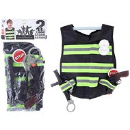 Lamps Police set with baton - Costume Accessory