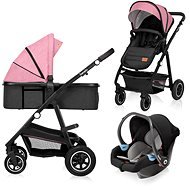 Lionelo Amber 3 in 1 Pink Rose - Baby Buggy