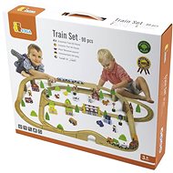 Viga Train track 90 pcs - Train Set