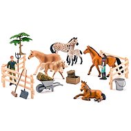 Faunica Set of horses with grosgrain - Figure and Accessory Set