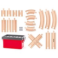 Woody Set of tracks in box 20 pcs - Rail Set Accessory