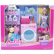 Vizopol Doll with washing machine - Doll