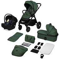 Lionelo Layla 3in1 Green Forest - Baby Buggy