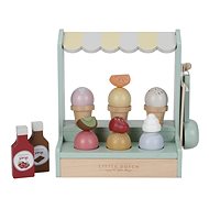 Little Dutch Kids Kitchen Food Ice Cream Stand - Toy Kitchen Food