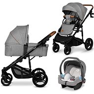 Lionelo Mari Tour 3 in 1 Grey Stone - Baby Buggy