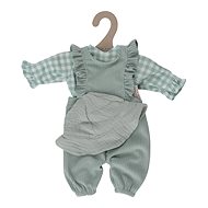 Little Dutch Baby Green Check - Toy Doll Dress