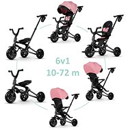 QPLAY Nova Niello foldable up to 6 years old Pink - Tricycle