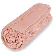 Vinter & Bloom Soft Grid Organic Cloud Pink - Blanket