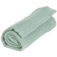 Vinter & Bloom Soft Grid Organic Sage Green - Blanket