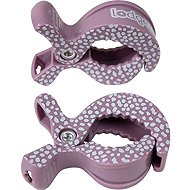 Lodger Swaddle Clip printed 2balení Rose Dot - Pram Pegs