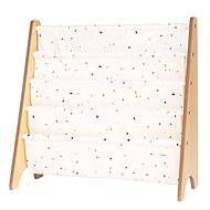 3 Sprouts Recycled Terrazzo/Cream Book Display - Toy Organiser