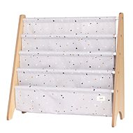3 Sprouts Recycled Terrazzo/Light Gray Book Stand - Toy Organiser
