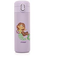 REER Bottle with straw 350 ml purple - Children's Water Bottle
