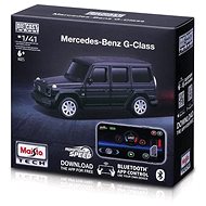 Maisto Die-Cast Metal with lights 1:41, Mercedes-Benz G-Class black, 2,4 GHz, USB, XTR - Remote Control Car