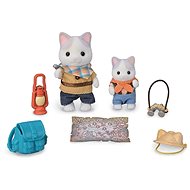Sylvanian Families Latte Cat Brother and Baby Exploration Set - Figure