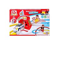 BB Junior Ferrari racing track with car - Firefighters - Slot Car Track