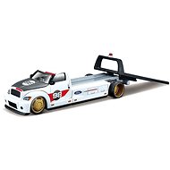 Maisto Flatbed 2021 Ford GT Heritage Edition white - Metal Model