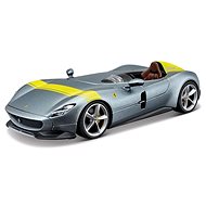 Maisto Ferrari Assembly line Ferrari Monza SP1, silver - Metal Model