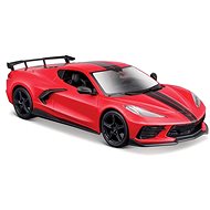 Maisto 2020 Chevrolet Corvette Stingray Coupe, red - Metal Model