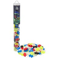 Plus-Plus Glow mix Tuba - Building Set