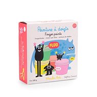 Moulin Roty Phosphorescent colours Les Schmouks - Fingerpaints