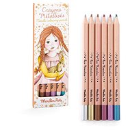 Moulin Roty Metallic Les Rosalies - Coloured Pencils