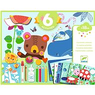 DJECO Creative Activity Set The mouse and his friends - Creative Kit