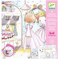 DJECO Revealing pictures Pupi - Colouring Book
