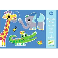 DJECO Duo Articulo Animals - Jigsaw Puzzle