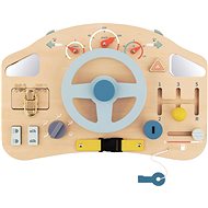 Two Kids Car with Steering Wheel - Activity Board