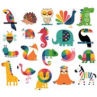 Vilac Rainbow animals 20 pcs - Magnet