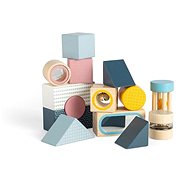 Bigjigs Toys Sensory Cubes - Wooden Blocks