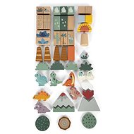 Small Foot Dino - Wooden Blocks