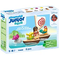 Playmobil 71459 Junior & Disney: Vaiana's Catamaran - Water Toy