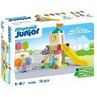 Playmobil 71703 Junior: Adventure Tower with Ice Cream Stand - Building Set