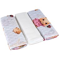 Bomimi Premium cotton 140 g/m2 Bunny pink - Cloth Nappies