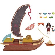 Vaiana Game set with small doll Vaiana and ship - Figure and Accessory Set