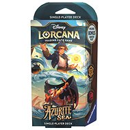 Disney Lorcana: Azurite Sea - Starter Deck Amber & Ruby - Collector's Cards