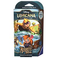 Disney Lorcana: Azurite Sea - Starter Deck Emerald & Sapphire - Collector's Cards