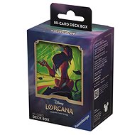 Disney Lorcana: Azurite Sea - Deck Box Scar - Vengeful Lion from The Lion King - Card Game Accessories