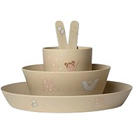Citron Ballerina made of organic material - Children's Dining Set