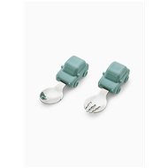 Citron Training Spoon and Fork Vehicles - Children's Cutlery