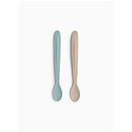 Citron Long spoons Grey/Pastel turquoise - Baby Spoon